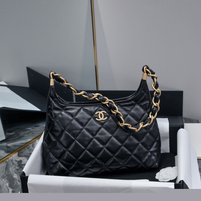 Ch*el top handle bags